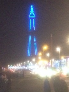 tony shepherd at blackpool illuminations