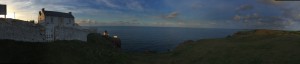 tony shepherd working from a  lighthouse